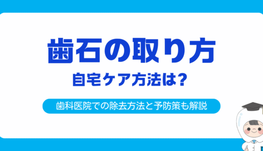 歯石の取り方｜自宅ケアと歯科医院での除去方法・予防策を徹底解説